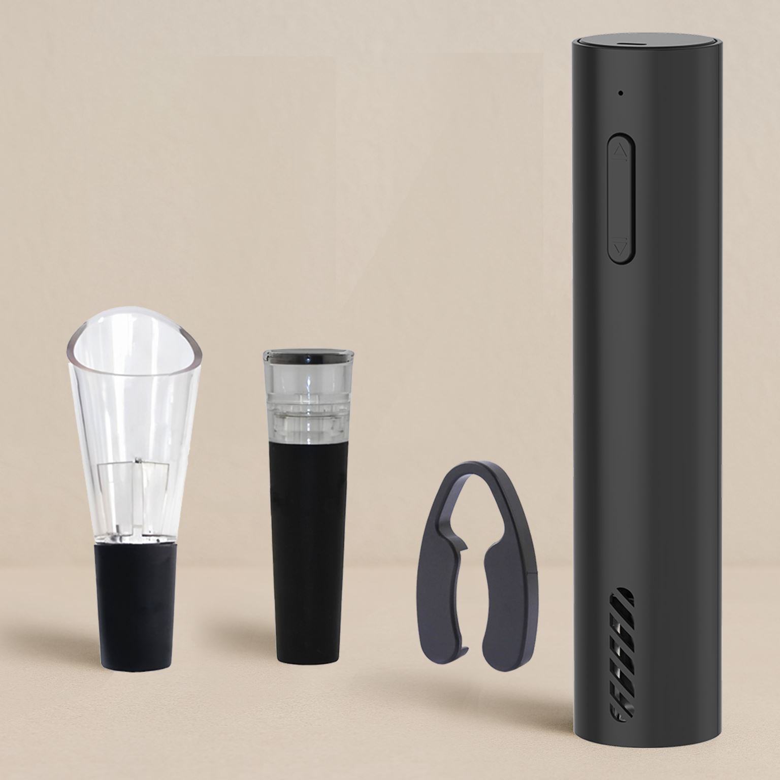 TK-505 מארז פותחן ואביזרים לבקבוקי יין